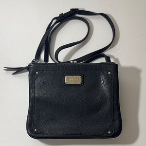 Nine West Black Kisslock Crossbody Bag Shoulder Bag